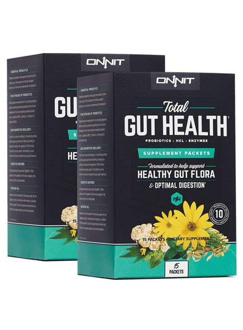Total GUT HEALTH™: Gut Health Supplement with Probiotics.